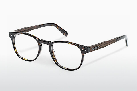 Óculos de design Wood Fellas Sendling (10931 ebony/havana)