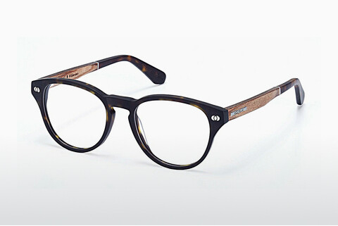 Óculos de design Wood Fellas Wildenstein (10947 zebrano)