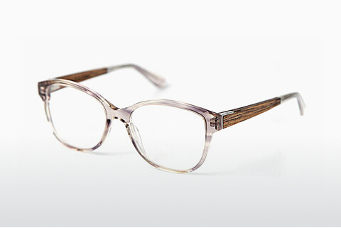 Óculos de design Wood Fellas Rosenberg Premium (10993 macassar/smoked grey)