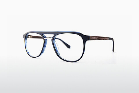 Óculos de design Wood Fellas Flux (11044 brown/flow)