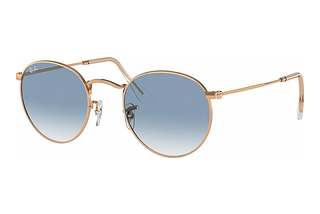 Ray-Ban RB3447 92023F Clear & BlueRose Gold