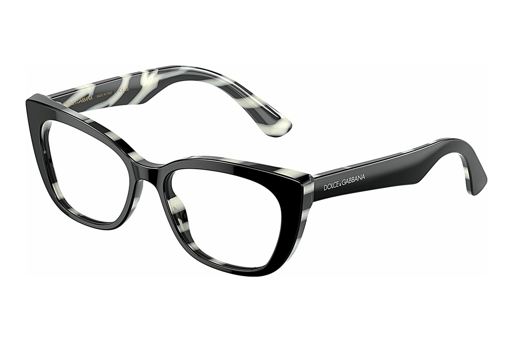 Dolce & Gabbana   DX3357 3372 Black On Zebra