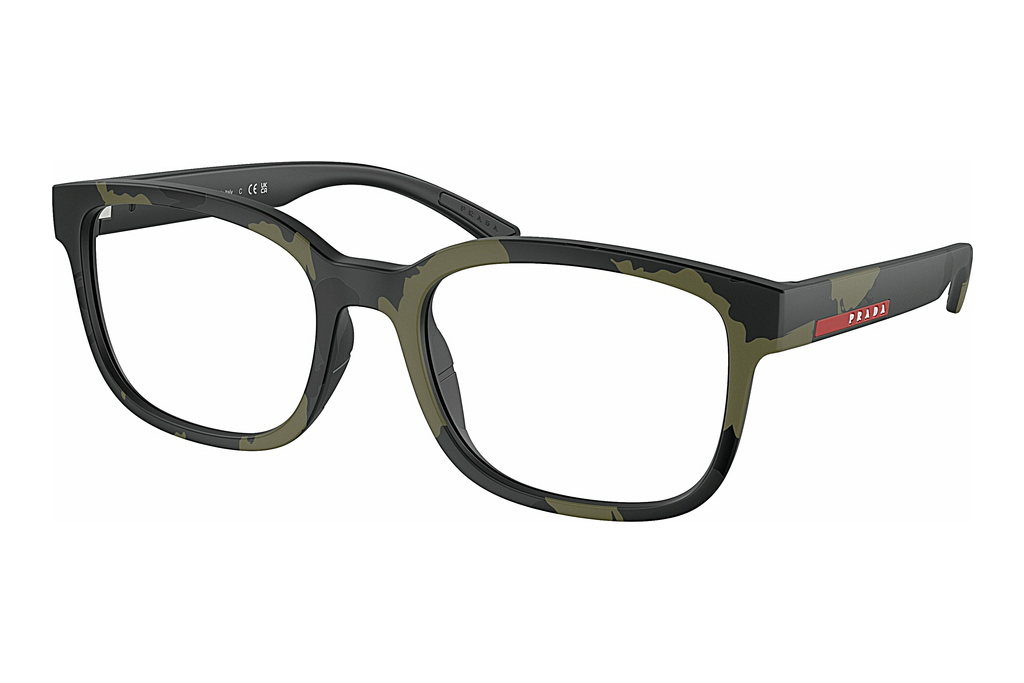 Prada Linea Rossa   PS 05QV 14X1O1 Green Mimetic Rubbered