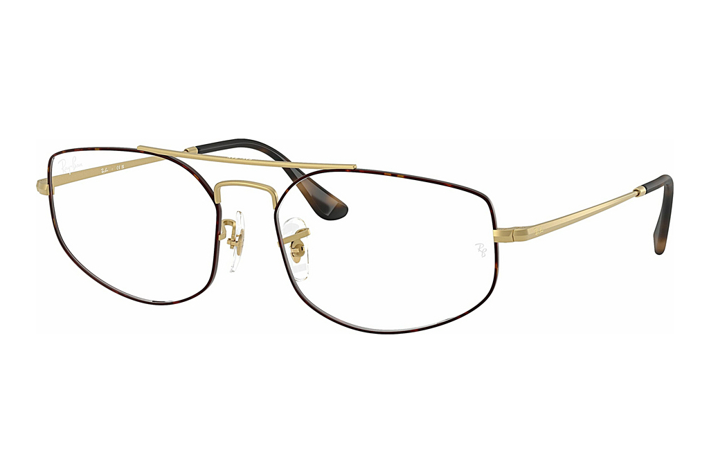 Ray-Ban   RX6545 3188 Matte Havana On Matte Arista Gold