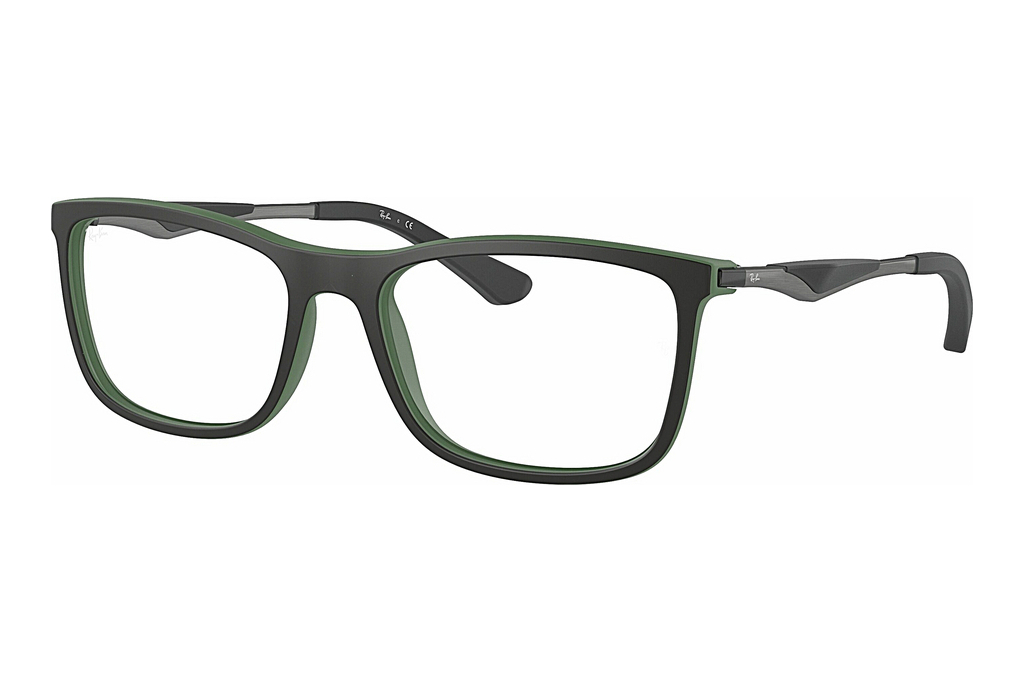 Ray-Ban   RX7029 5197 Black On Green