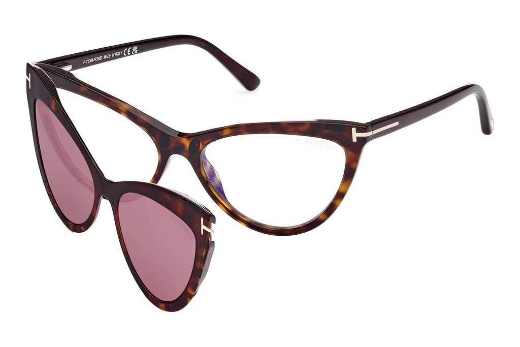 Tom Ford   FT5896-B 052 Dunkel Havanna