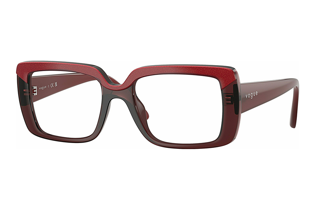 Vogue Eyewear   VO5636U 3225 Top Red/Transparent Red