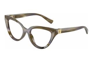 Dolce & Gabbana DG3414 3447 Striped Olive