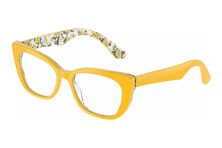Dolce & Gabbana DX3357 3443 Yellow On Yellow Roses