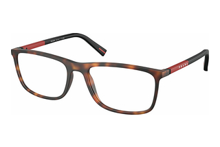 Prada Sport PS 03QV 17X1O1 Dark Havana Rubbered