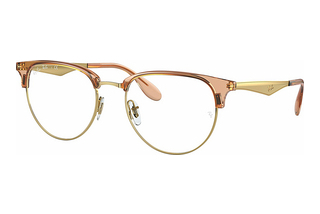 Ray-Ban RX6396 3132 Brown On Gold