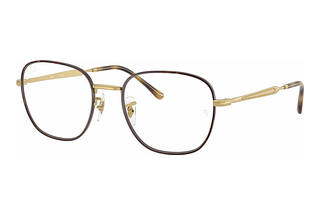 Ray-Ban RX6534 3188 Matte Havana On Matte Arista Gold