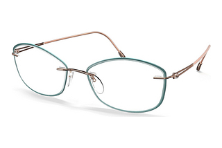 Silhouette 5566-JB 3530 Rose Gold / Teal