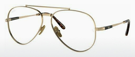Óculos de design Ray-Ban Aviator Titanium (RX8225V 1220)