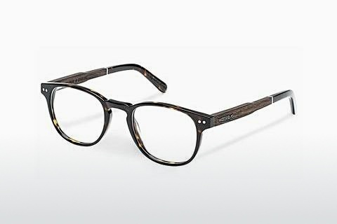 Óculos de design Wood Fellas Sendling (10931 ebony/havana)