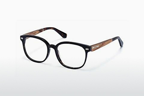 Óculos de design Wood Fellas Rosenberg (10945 zebrano)