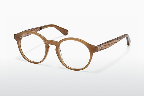 Óculos de design Wood Fellas Werdenfels (10951 zebrano)