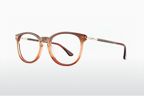 Óculos de design Wood Fellas Pfersee (11002 curled/coffee)