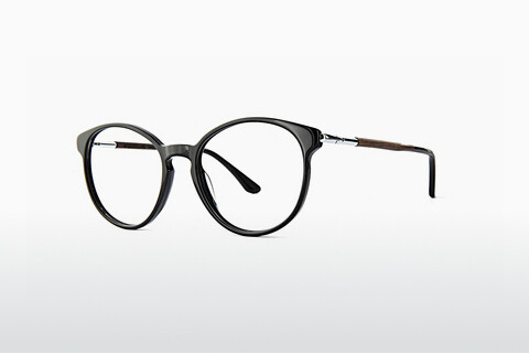 Óculos de design Wood Fellas Halo (11020 curled/black)