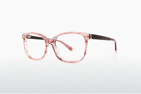 Óculos de design Wood Fellas Vary (11045 smoked/pink)