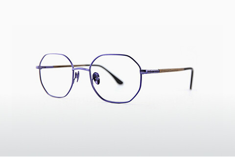 Óculos de design Wood Fellas flex (11051 walnut/lavendar)