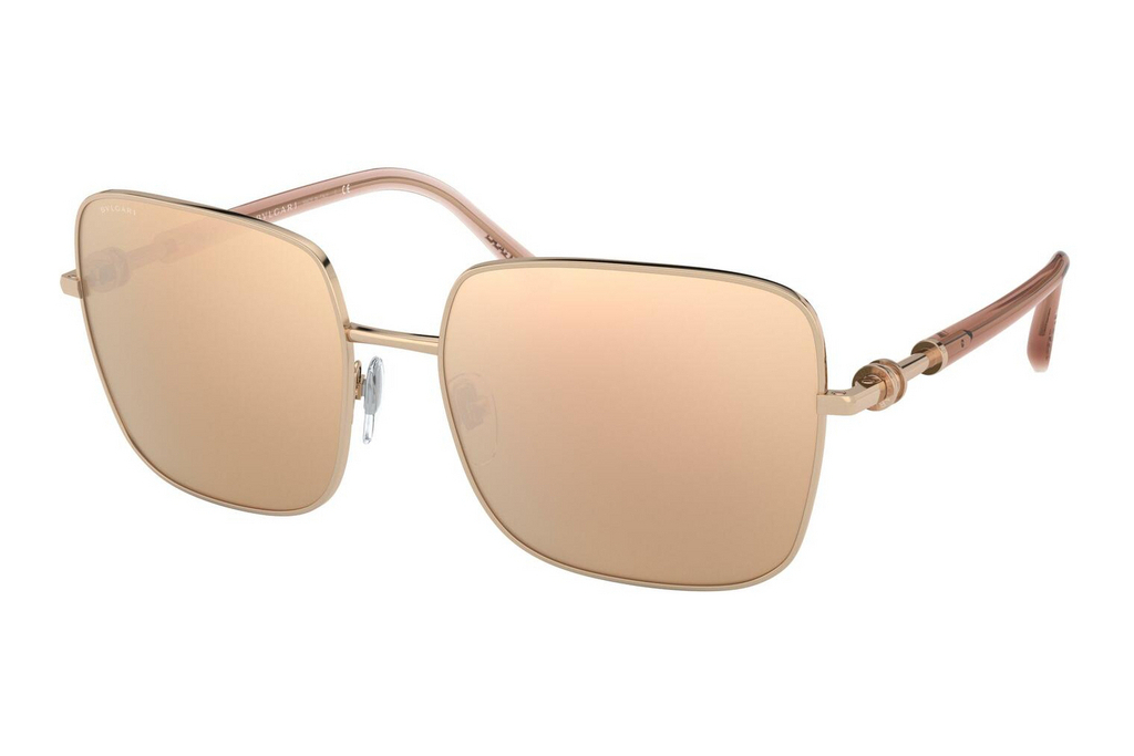 Bvlgari   BV6134 20144Z CLEAR MIRROR REAL ROSE GOLDPINK GOLD