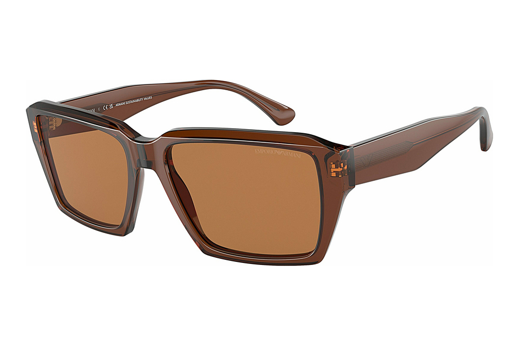 Emporio Armani   EA4186 504473 BrownShiny Transparent Brown