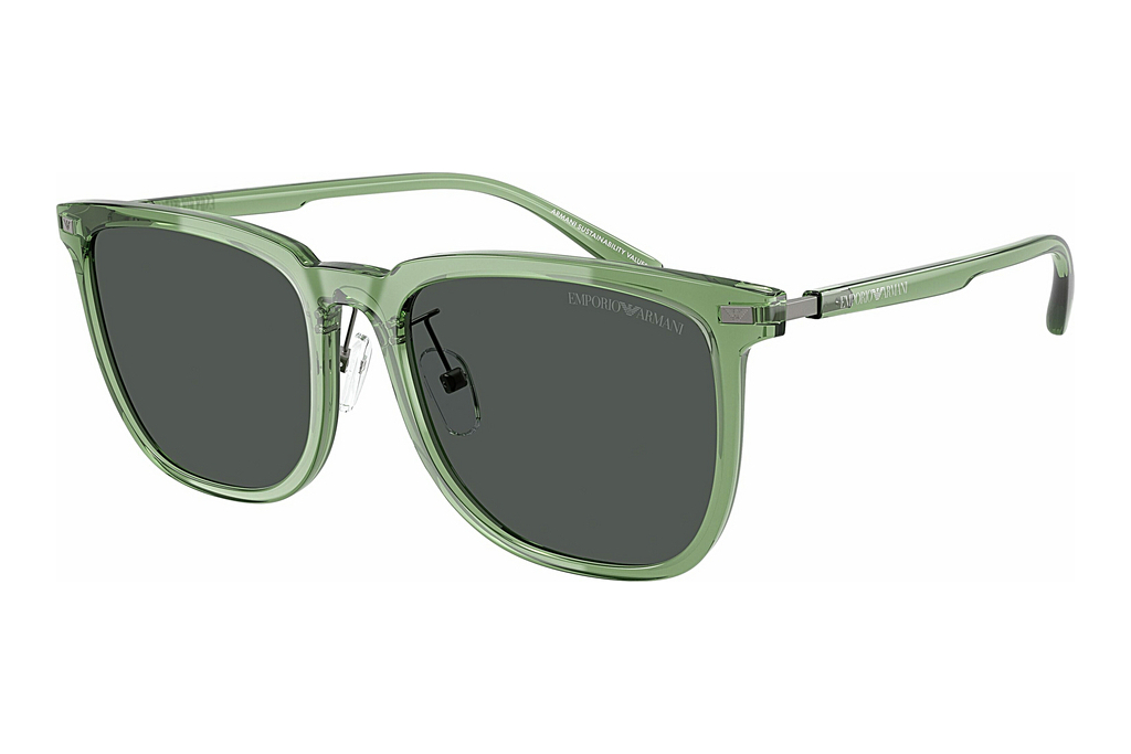 Emporio Armani   EA4255D 536287 Dark GreyShiny Transparent Green