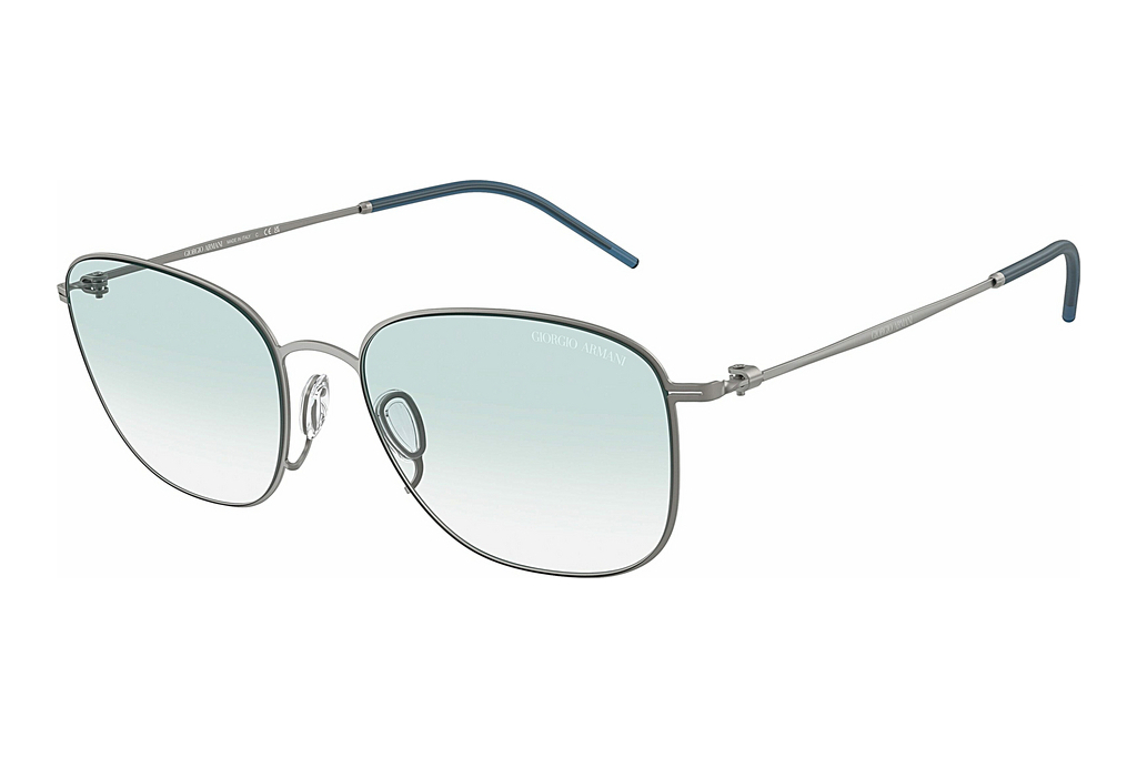 Giorgio Armani   AR6168 30033F Clear Gradient Light BlueMatte Gunmetal