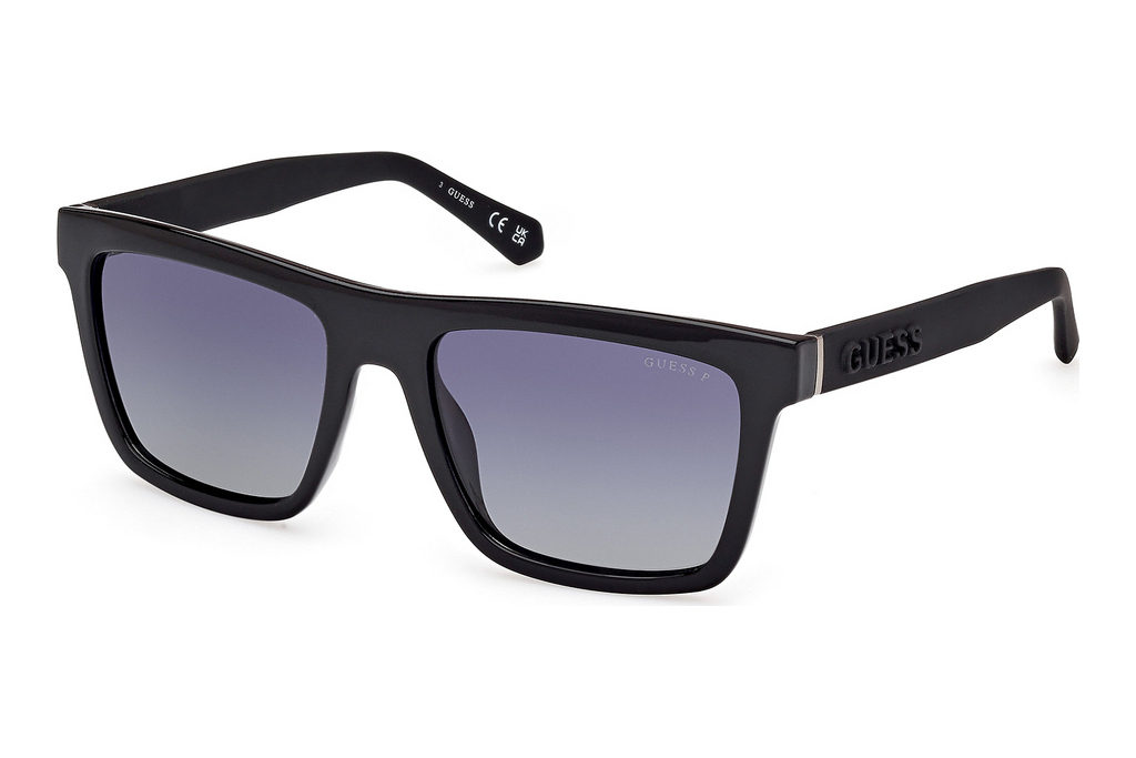 Guess   GU00166 01D grau polarisierendGlänzend Schwarz