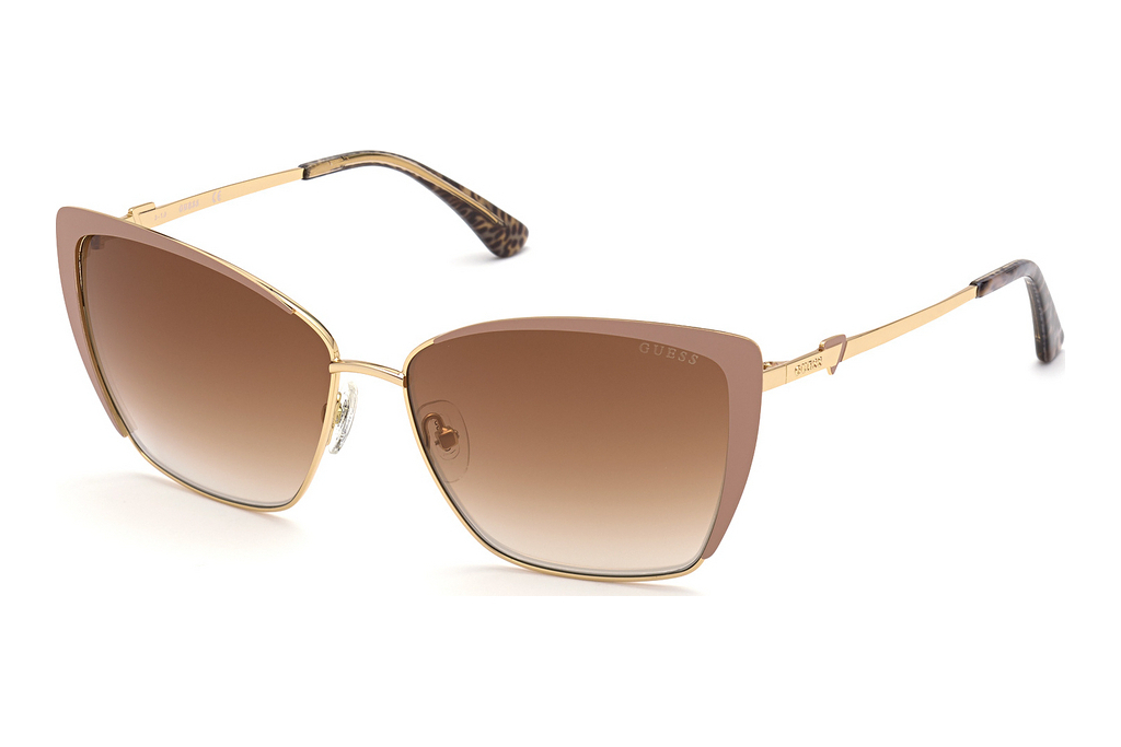 Guess   GU7743 57G braun verspiegelt57G - beige glanz / braun verspiegelt
