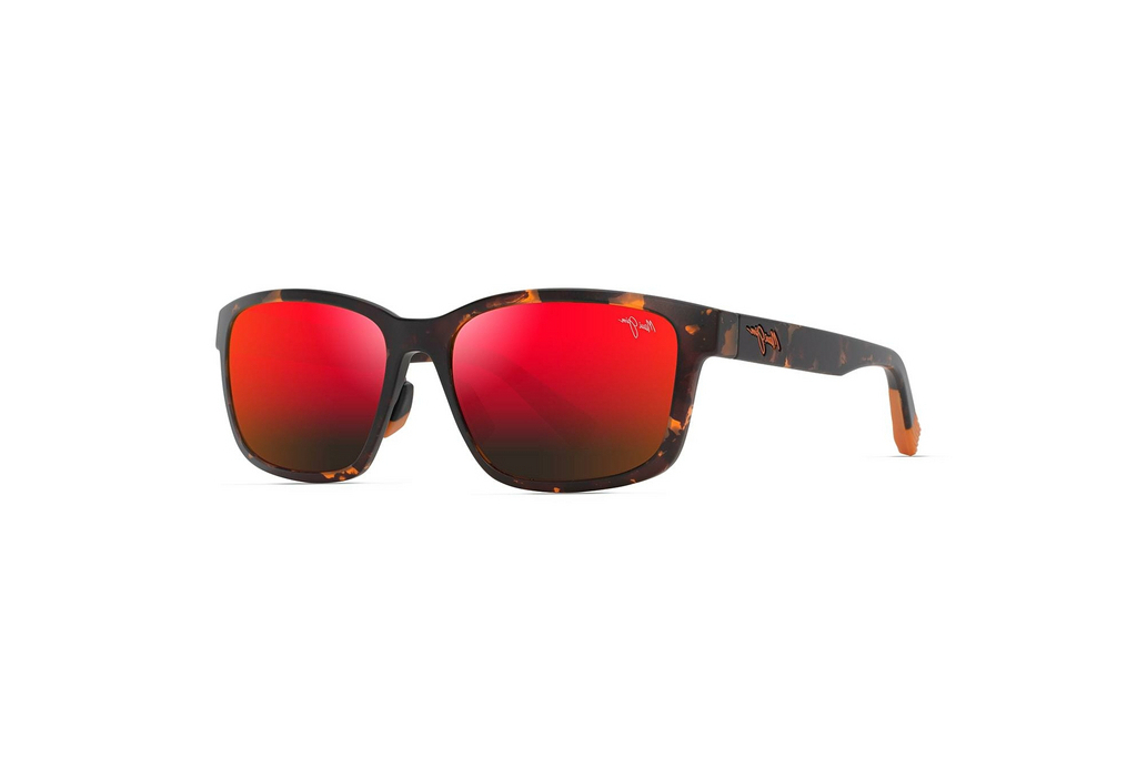 Maui Jim   Lehiwa AF RM648-10 Hawaii Lava ™Matte Dark Havana