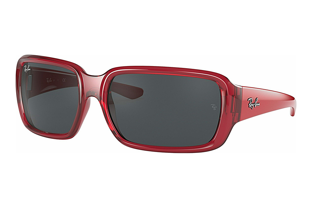 Ray-Ban Kids   RJ9072S 707787 Dark GreyTransparent Red