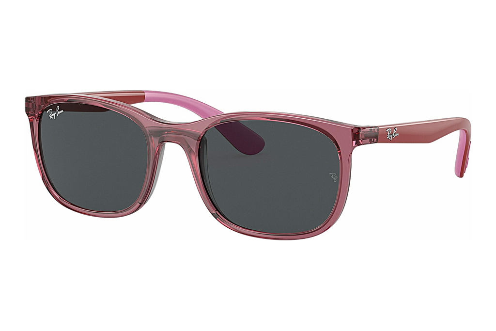 Ray-Ban Kids   RJ9076S 712587 Dark GreyTransparent Pink