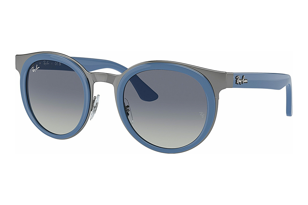 Ray-Ban   RB3710 92584L Grey/BlueLight Blue On Gunmetal