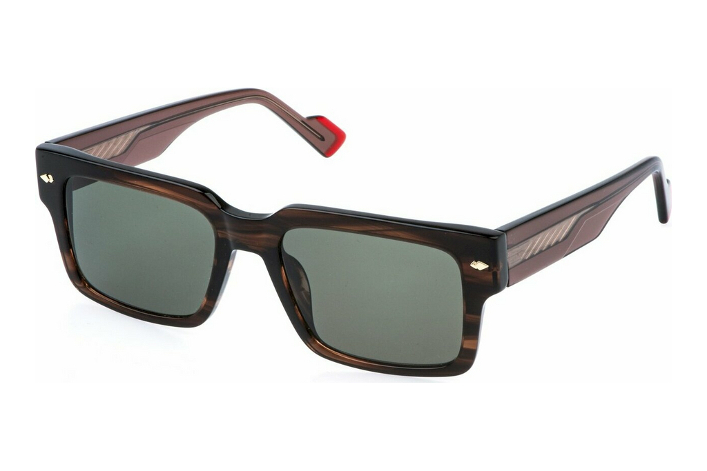 Sting   SST557 0GEQ GREENBLACK GRAD.STRIPED BROWN/OCHRE