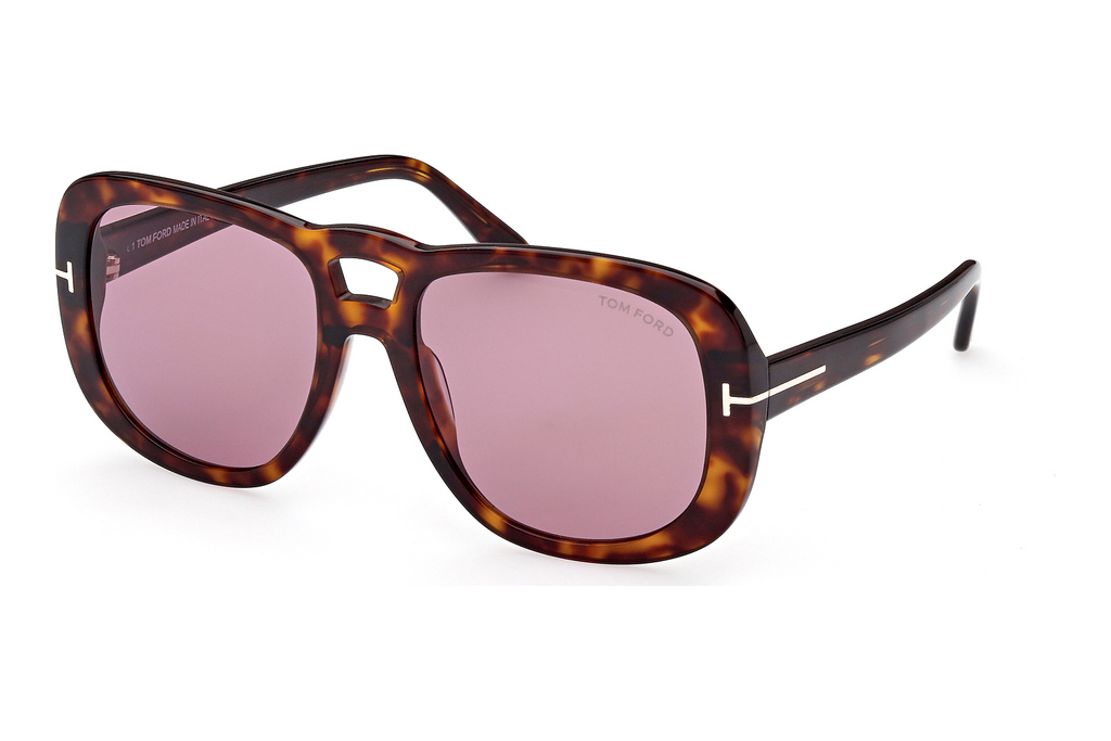 Tom Ford   FT1012 52Y 52Y - havanna dunkel / violett