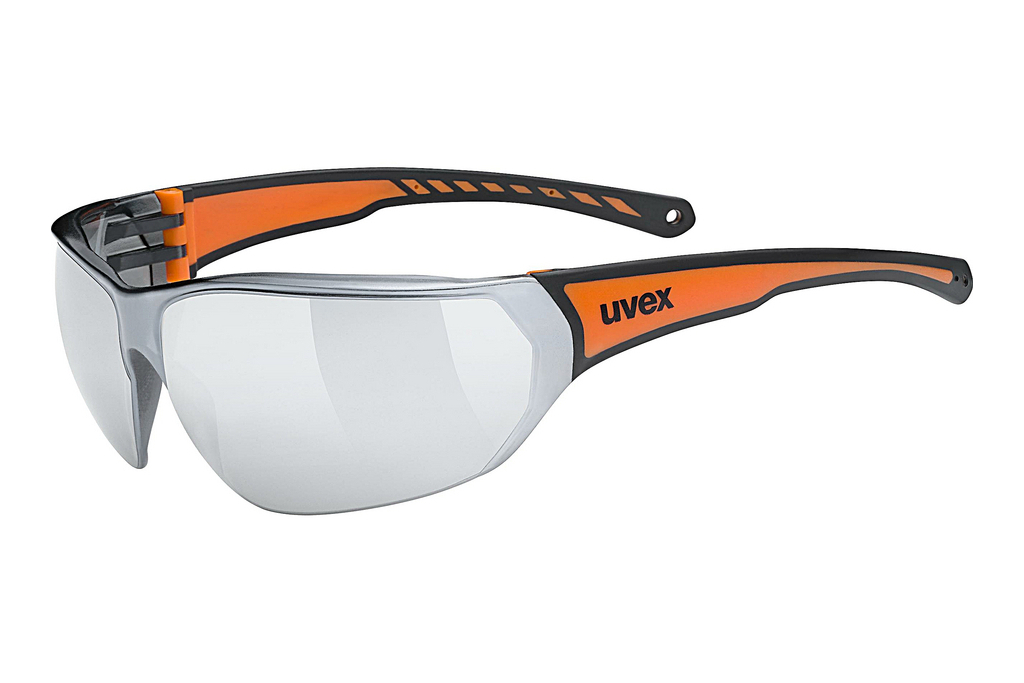 UVEX SPORTS   sportstyle 204 black orange mirror silverblack orange
