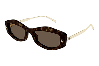 Alexander McQueen AM0482S 002 HAVANA