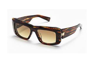 Balmain Paris BPS-140 B Dark Brown to Amber - ARBrown Swirl - White Gold w