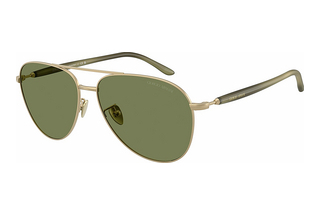 Giorgio Armani AR6162 30022A GreenMatte Pale Gold