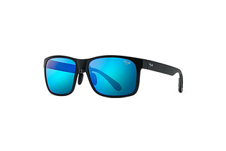 Maui Jim Red Sands B432N-2M Blue HawaiiMatte Black