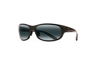 Maui Jim Twin Falls 417-02J15 Neutral GreyGloss Black Fade