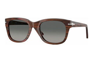 Persol PO3372S 122371 Gradient GreyStriped Burgundy