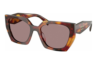 Prada PR 15WS 22A20I Light Purple BrownPoppy Tortoise