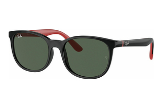 Ray-Ban Kids RJ9079S 713171 Dark GreenBlack On Red