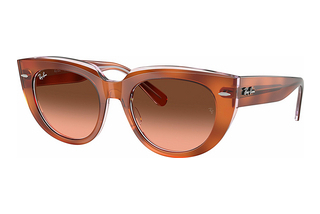 Ray-Ban RB2286 1415A5 Pink Gradient BrownRed Havana On Transparent Multicolor