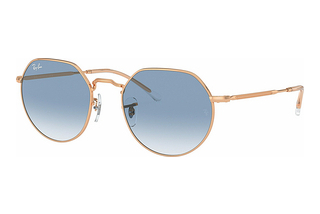 Ray-Ban RB3565 92023F Clear & BlueRose Gold