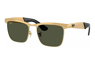 Ray-Ban RB3875 927633 GreenSandblasted Legend Gold