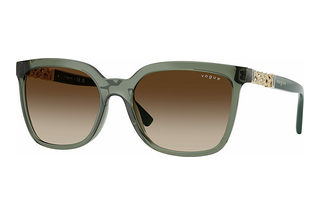 Vogue Eyewear VO5633SB 308613 Gradient BrownTransparent Mallard Green